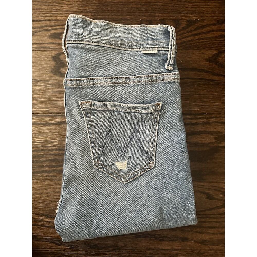 Mother Jeans Women 25 The Insider Crop Step Fray Thrilling Shots